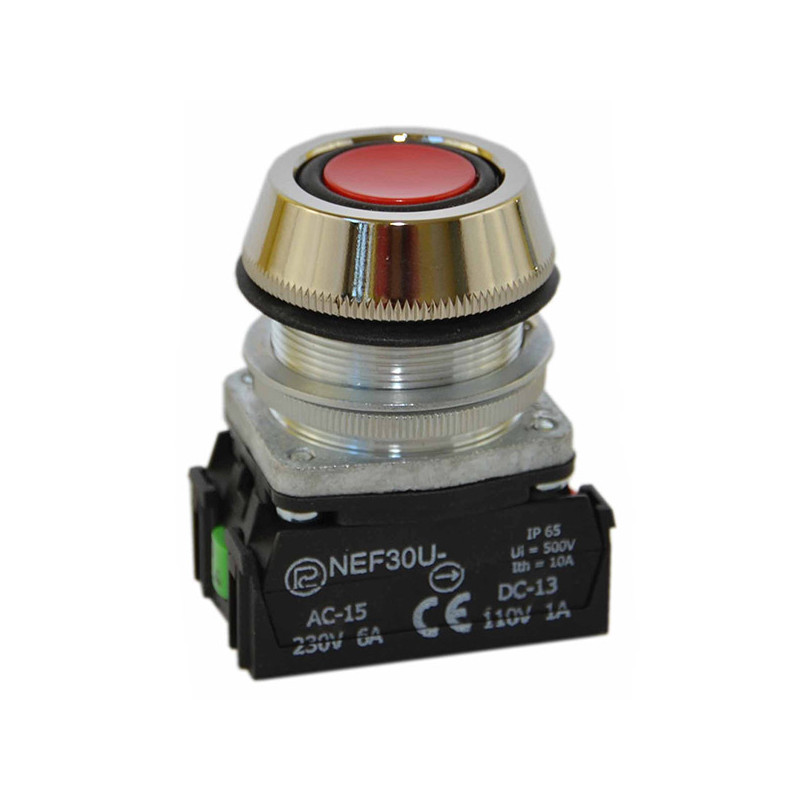 NEF30-UKCXY PRZYCISK CZERWONY
