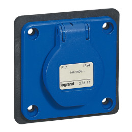 P17 GNIAZDO TABLICOWE IP44 230 V 16 A 2P+Z [057671]