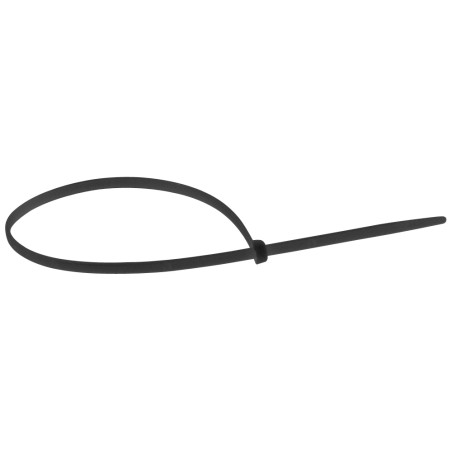 OPASKA COLRING - ZĄBKI WEWĘTRZNE - DŁUGOŚĆ 360 MM  SZEROKOŚĆ 4,6 MM - CZARNA (BLISTER), (1000 szt.)