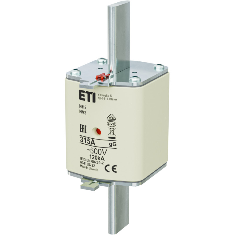 Wkładka topikowa NH2 gG 315A/500V 004185222