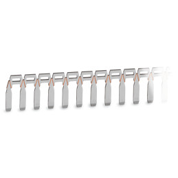 Mostek metalowy 80-torowy 18A srebrny 270-480