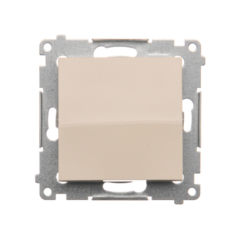 DW1.01/41 Łącznik jednobiegunowy (moduł) 10AX, 250V~, szybkozłącza  krem -  Simon 54