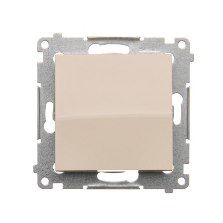 DW1.01/41 Łącznik jednobiegunowy (moduł) 10AX, 250V~, szybkozłącza  krem -  Simon 54