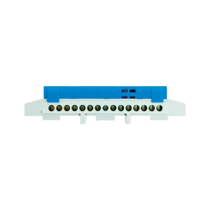 Listwa zaciskowa ochronna LZ 15/N, 15x16mm2, 32A, 400V, niebieska, IP20 Listwa zaciskowa ochronna LZ 15/N, 15x16mm2, 32A, 400V, niebieska, IP20
