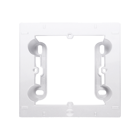SIMON 54 PREMIUM Puszka natynkowa płytka 1-krotna biała DPN1/11