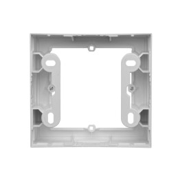 SIMON 54 PREMIUM Puszka natynkowa płytka 1-krotna biała DPN1/11