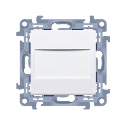 SIMON 10 Zaślepka ramki biała CPS.01/11