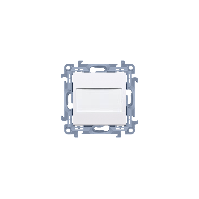 SIMON 10 Zaślepka ramki biała CPS.01/11