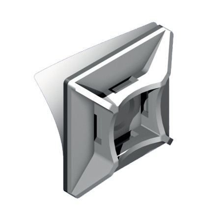 Podstawka montażowa samoprzylepna PMS-25-25-100 biała (PTZ) (100 szt.)  25.225