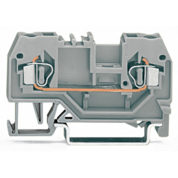ZŁĄCZKA 2-PRZEWODOWA 2,5MM SZARA 280-901 - WAGO