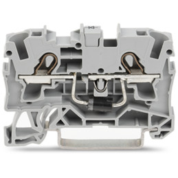 Złączka do zabudowy elementów 2-przewodowe szara 2004-1211/1000-401