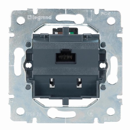 Legrand Sistena Life Gniazdo 2xRJ11 telefoniczne 4 STYKI 775939