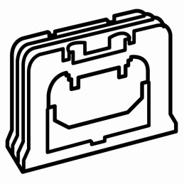ELEMENT ŁĄCZENIOWY DO DWÓCH LUB WIĘCEJ PUSZEK NATYNKOWYCH, Legrand