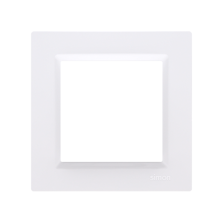 CR1/11 Ramka 1-krotna - uniwersalna poziom i pion biała