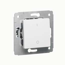 CARIVA ŁĄCZNIK DWUBIEGUNOWY 2P BIAŁY 10AX-250V~, Legrand