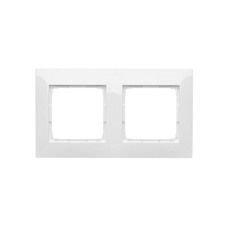 DR2/11 Ramka 2-krotna PREMIUM IP20 / IP44  biały SIMON 54 PREMIUM