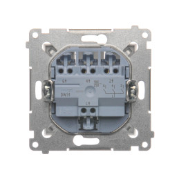 SIMON 54  DW31.01/11 Łącznik potrójny (moduł) 10AX, 250V~, szybkozłącza  biały