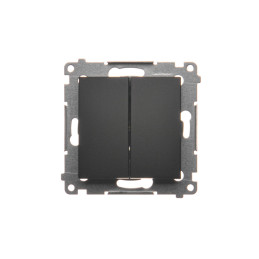 Łącznik świecznikowy czarny mat DW5.01/49 SIMON 54