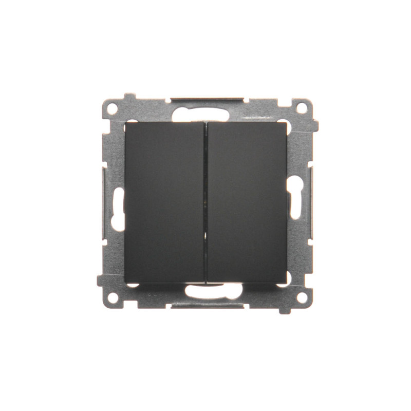 Łącznik świecznikowy czarny mat DW5.01/49 SIMON 54