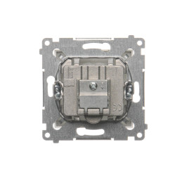 DAK.01/44 Gniazdo antenowe R-TV końcowe separowane (moduł) tłum.1dB  złoty mat SIMON 54