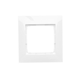 Ramka 1-krotna PREMIUM IP20/IP44 biały DR1/11 SIMON 54 PREMIUM