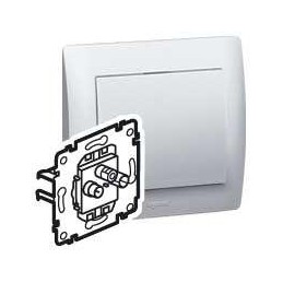 SISTENA LIFE Gniazdo antenowe RTV/SAT przelotowe 2400MHZ-14DB Legrand 775791