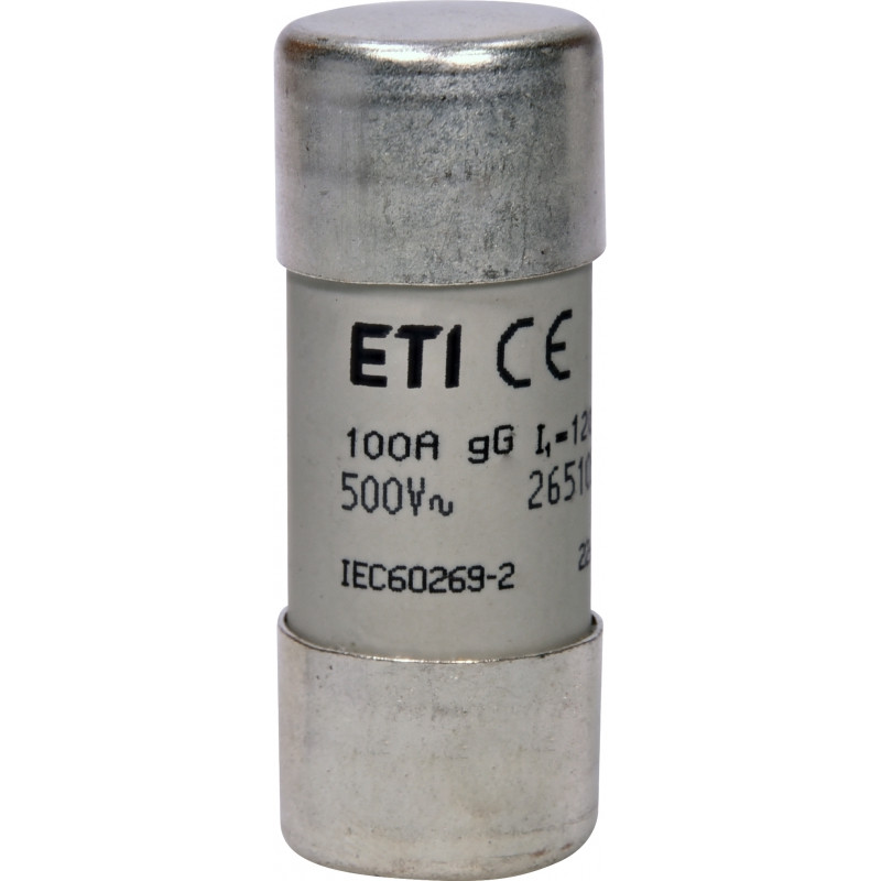 CH22x58 gG 100A/500V Wkładka topikowa cylindryczna 002651050