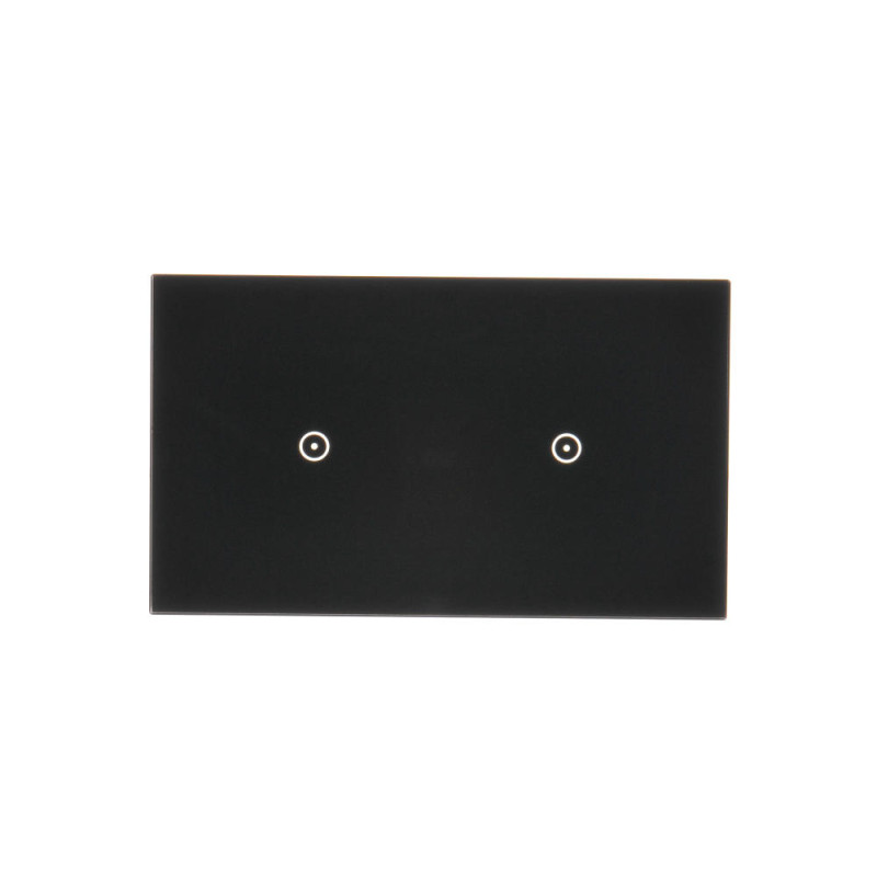 SIMON 54 TOUCH DSTR211/73  Panel dotykowy S54 Touch, 2 moduły, 1 pole dotykowe + 1 pole dotykowe, zastygła lawa