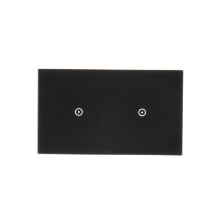 SIMON 54 TOUCH DSTR211/73  Panel dotykowy S54 Touch, 2 moduły, 1 pole dotykowe + 1 pole dotykowe, zastygła lawa