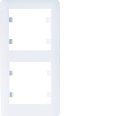 lumina soul Ramka 2-krotna pionowa, biały