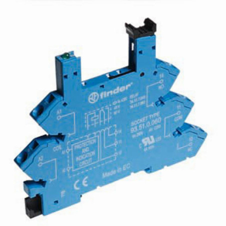 Gniazdo zaciski sprężynowe 93.51.0.240