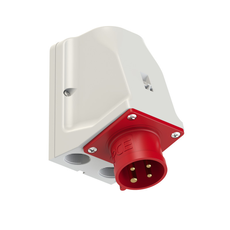 WTYCZKA ODBIOR. PRZELOT. 16A 4P IP44 [9514-6]