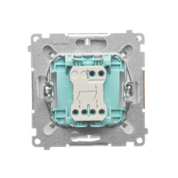 SIMON BASIC Łącznik świecznikowy (moduł) 10AX, 250V~, szybkozłącza  biały  BMW5.01/11