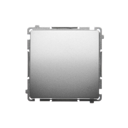 SIMON BASIC Przycisk światło (moduł) 10AX, 250V~, szybkozłącza  satynowy BMS1.01/29