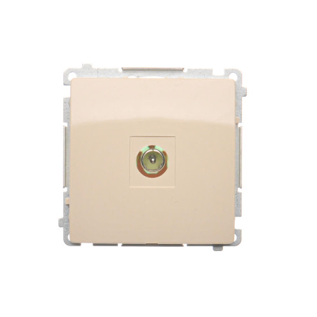 SIMON BASIC Gniazdo antenowe pojedyncze końcowe (moduł) beż BMAK3.01/12
