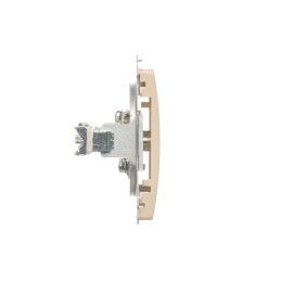 SIMON BASIC Gniazdo antenowe pojedyncze końcowe (moduł) beż BMAK3.01/12