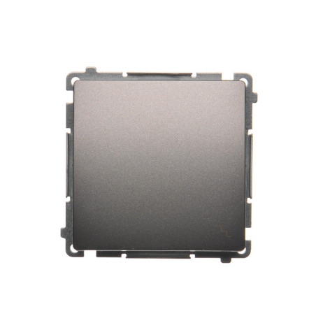 SIMON BASIC Łącznik schodowy (moduł) 10AX, 250V~, szybkozłącza  stal inox BMW6.01/21