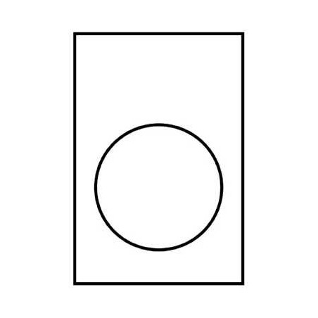 Etykieta, 30x40mm, biały, text on request