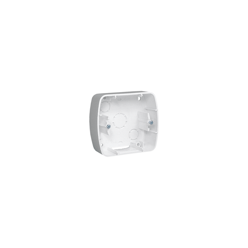 SIMON AKORD Puszka pojedyncza natynkowa IP20  biały APN1/11