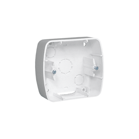 SIMON AKORD Puszka pojedyncza natynkowa IP20  biały APN1/11