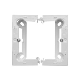 Simon Basic Puszka natynkowa głęboka (40mm) pojedyncza, składana biały PSC/11