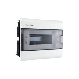 Rozdzielnica podtynkowa SRp-8 (N+PE) biała 2.2