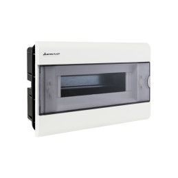 Rozdzielnica podtynkowa SRp-12 (N+PE) biała 2.3