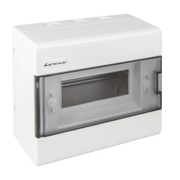 Rozdzielnica natynkowa SRn-8 (N+PE) biała 1.2