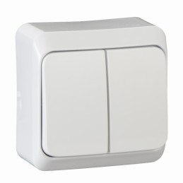 Prima łącznik świecznikowy biały IP20 WDE001050