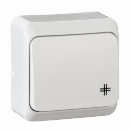 Prima łącznik krzyżowy biały IP20 WDE001070