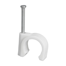 Uchwyt kablowy okrągły fi 12mm FLOP-12 (100szt.) 27.12