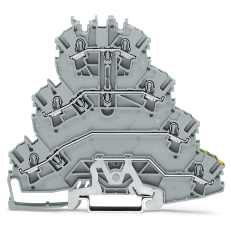 Złączka czteropiętrowa do silników elektrycznych, szara 2002-4127