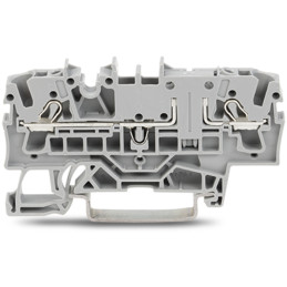 2-przewodowa złączka przelotowa 2,5 mm² szara 2002-1601