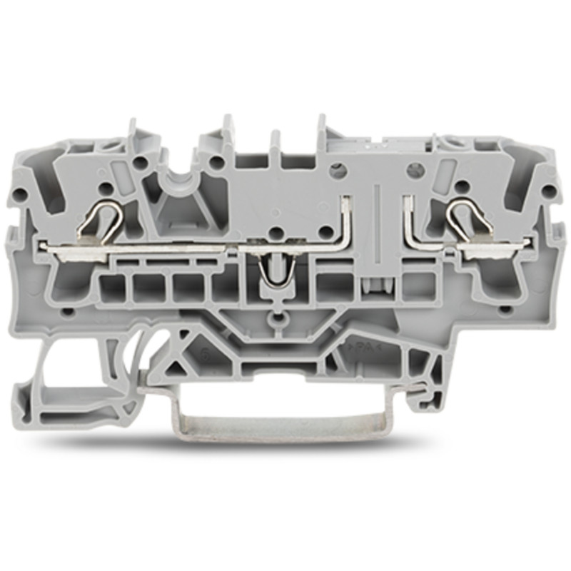 2-przewodowa złączka przelotowa 2,5 mm² szara 2002-1601